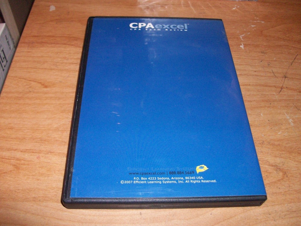 CPA Excel Exam Review Auditing And Attestation (4-CD Set 2007) Learning System