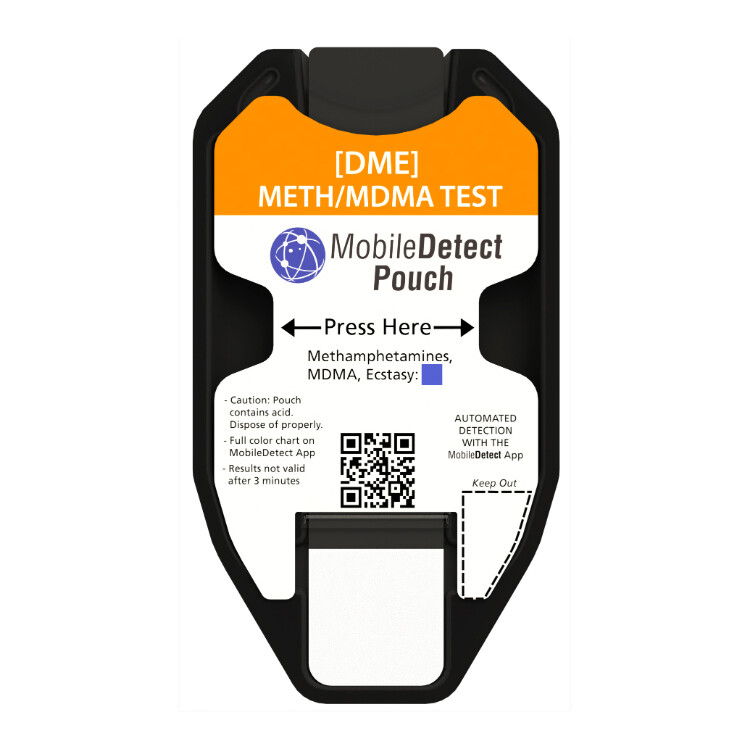 METH (mAMP/MDMA) Surface Drug Residue Pouch Testing Device