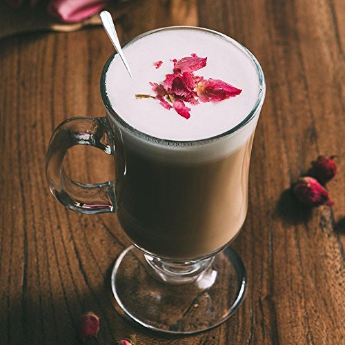 6-Piece 7.5" Stainless Steel Mixing Spoons Set - Iced Teaspoons, Ice Cream Spoon