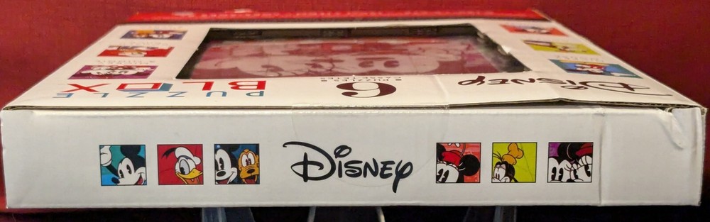 Brainwright Puzzle Blox: Disney 63 Piece 6-Sided Cubes-Makes 6 Different Puzzles