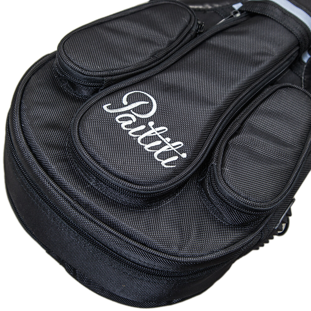 PAITITI Triangular Full Size Violin Soft Bag Lightweight Backpackble Black Color