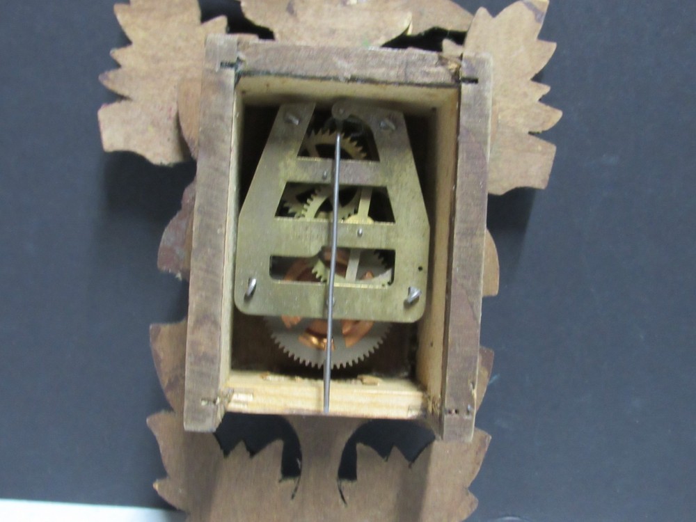 German made Clock with weight