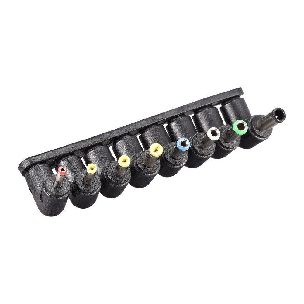 DC Power Adapter Kit 8pack 5.5*2.1mm Right Angle Jack Converter Connector Set