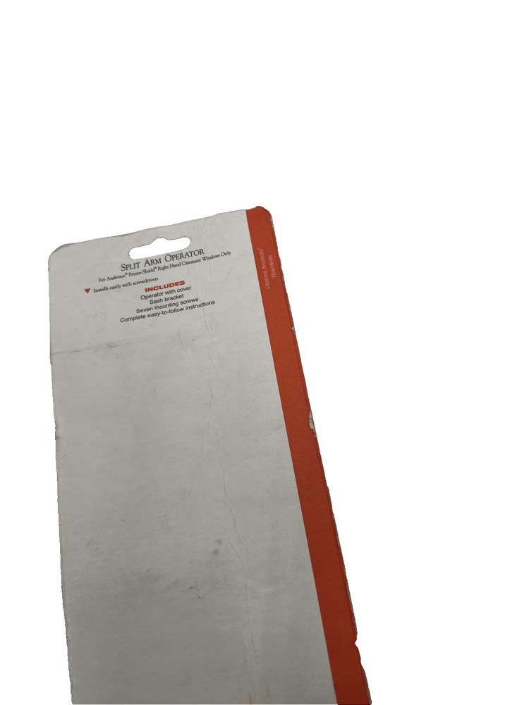 Andersen RH Split Arm Casement Window Operator 1983-1995 Stone 1359638