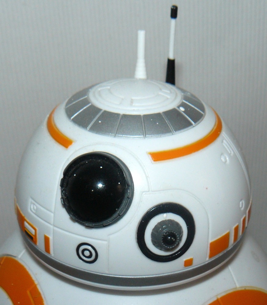 Star Wars 8" BB-8 Bulb Bots Light Up Alarm Digital Clock