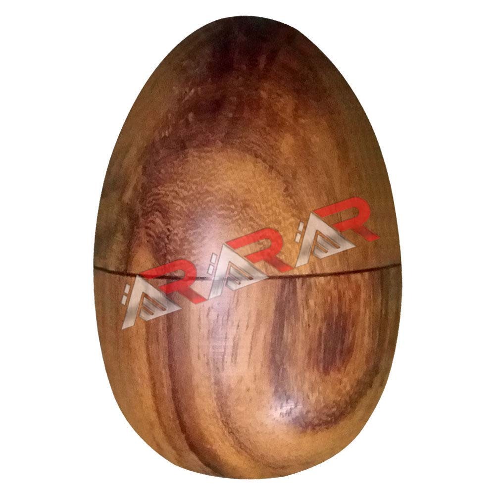 Wood Egg Shaker Sheesham Percussion Instruments Solid Rosewood Polish AAR