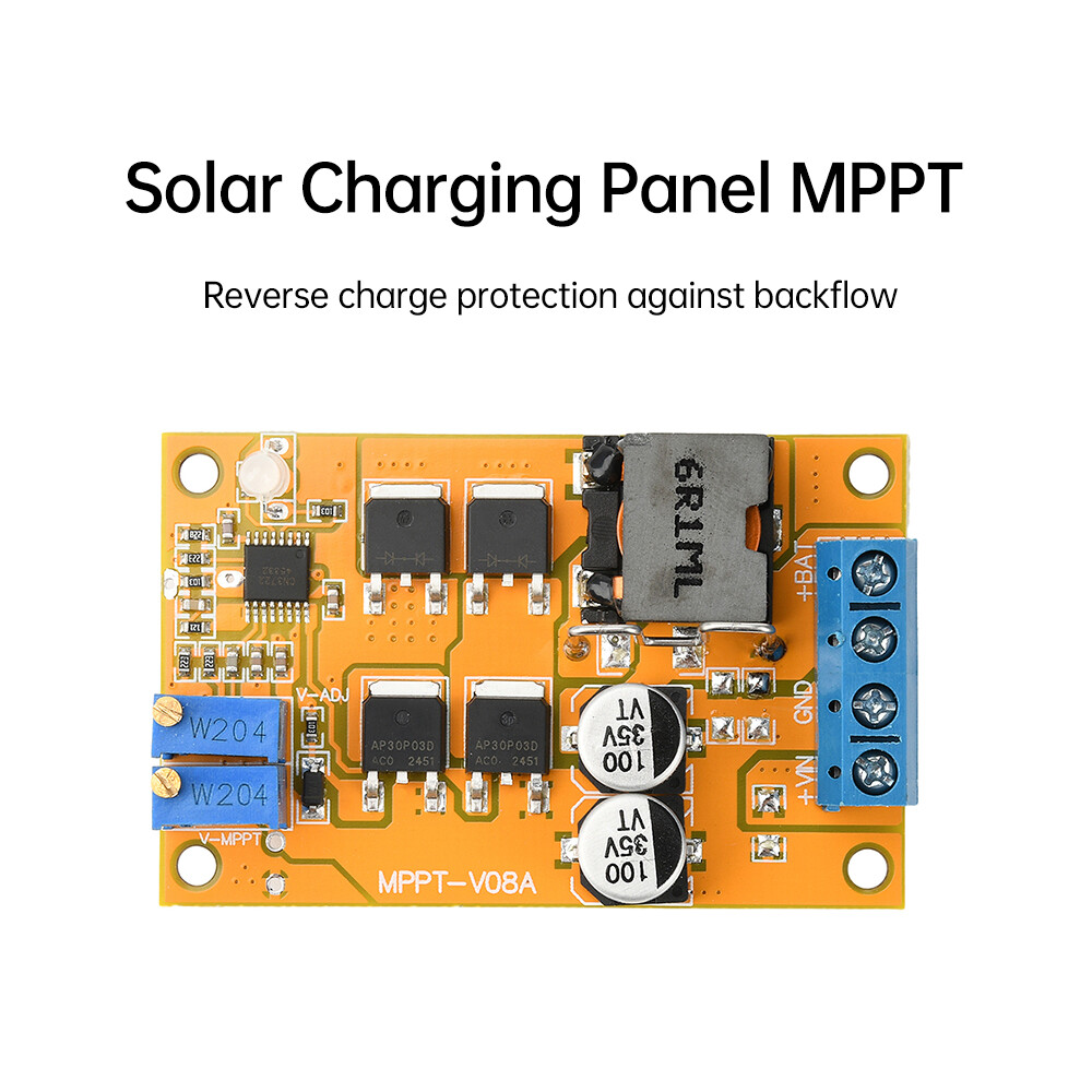 5A 100W MPPT Solar Charging Panel Regulator Controller 9V 12V 24V Auto Switch