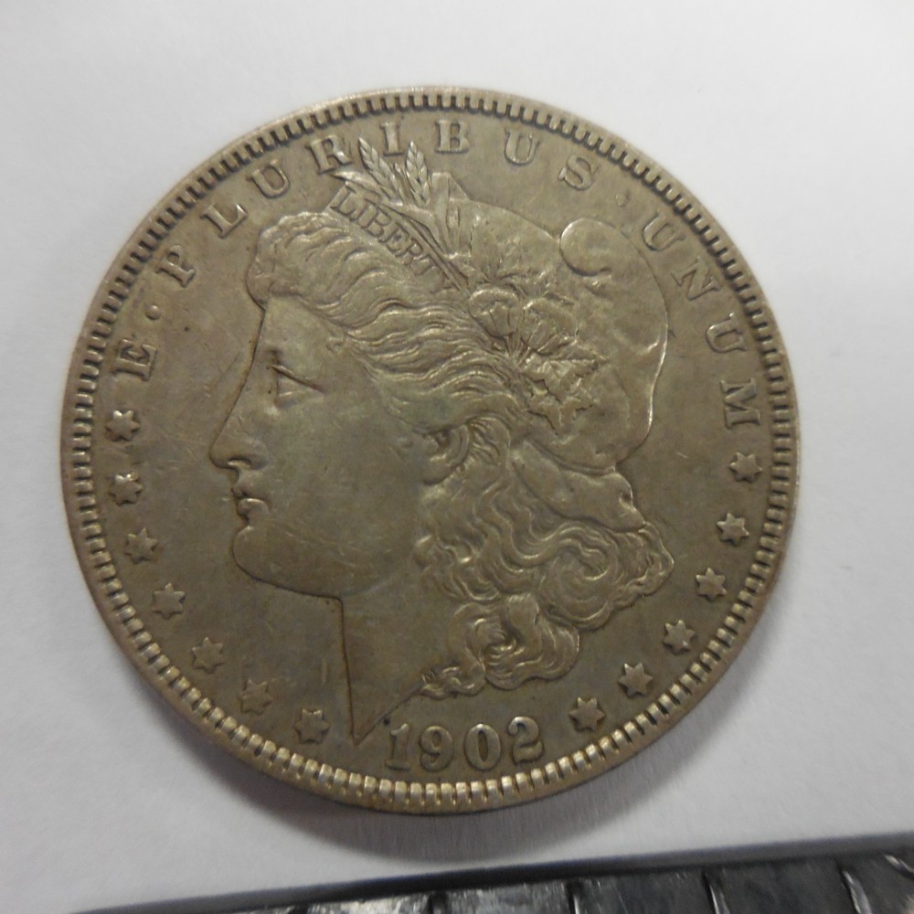 1902 US Morgan Silver Dollar
