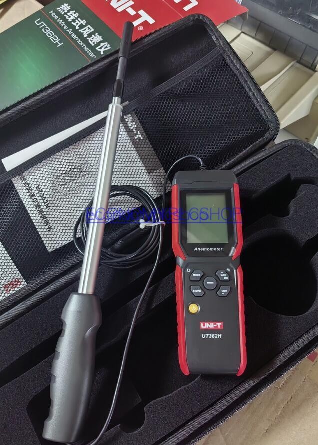 UNI-T UT362H Hot Wire Anemometer Sensor Wind Velocity/Volume/Temperature Tester