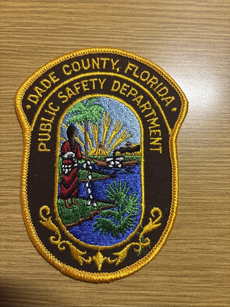 Dade County Florida Public Safety Police Patch