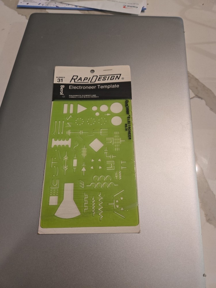 Berol R31 Electoneer Template NOS Electronic P1