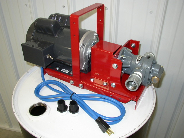 New Waste/Bulk Oil Pump, 3/4 HP, 1" Ports, 16 GPM, Heaters, Burners, Transformer