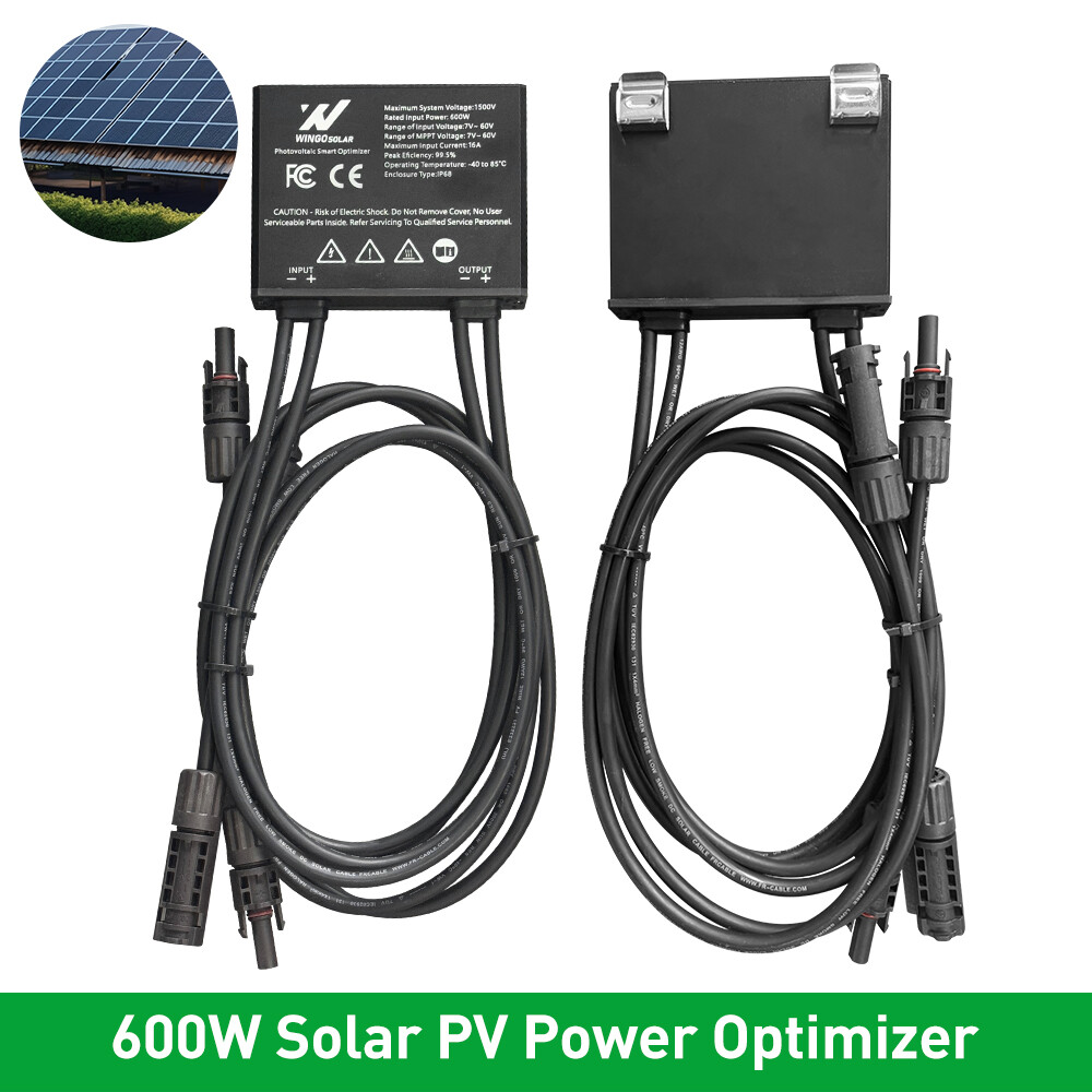 600W PV Power Optimizer MPPT Solar Optimizer, IP67 Waterproof, High Efficiency