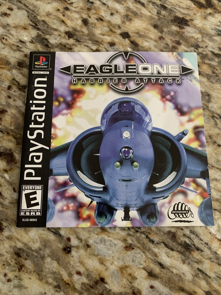 PLAYSTATION EAGLEONE HARRIER ATTACK 1999
