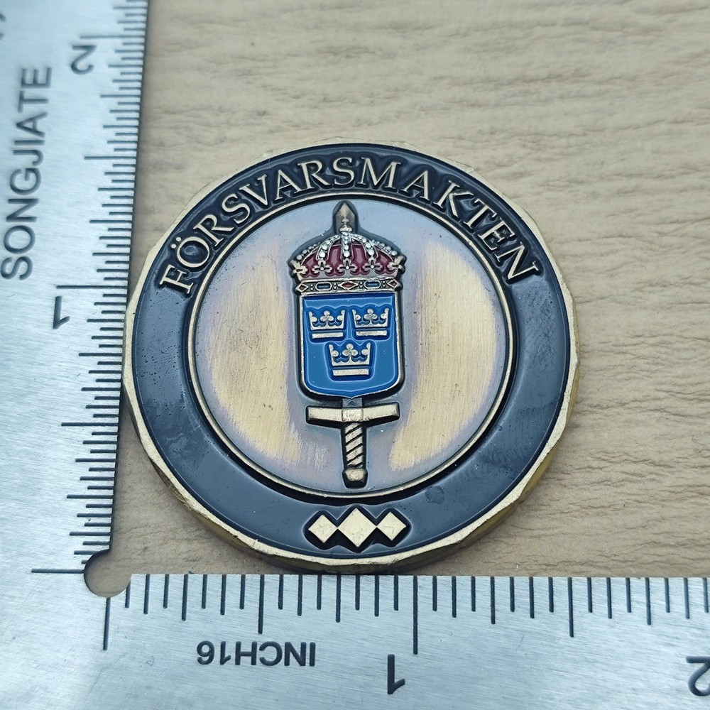 Swedish Armed Forces Challenge Coin