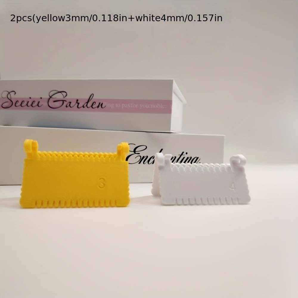 Durable Multi-Size Versatile Compact 2PCS Sewing Fixtures with Easy-Grip Handles