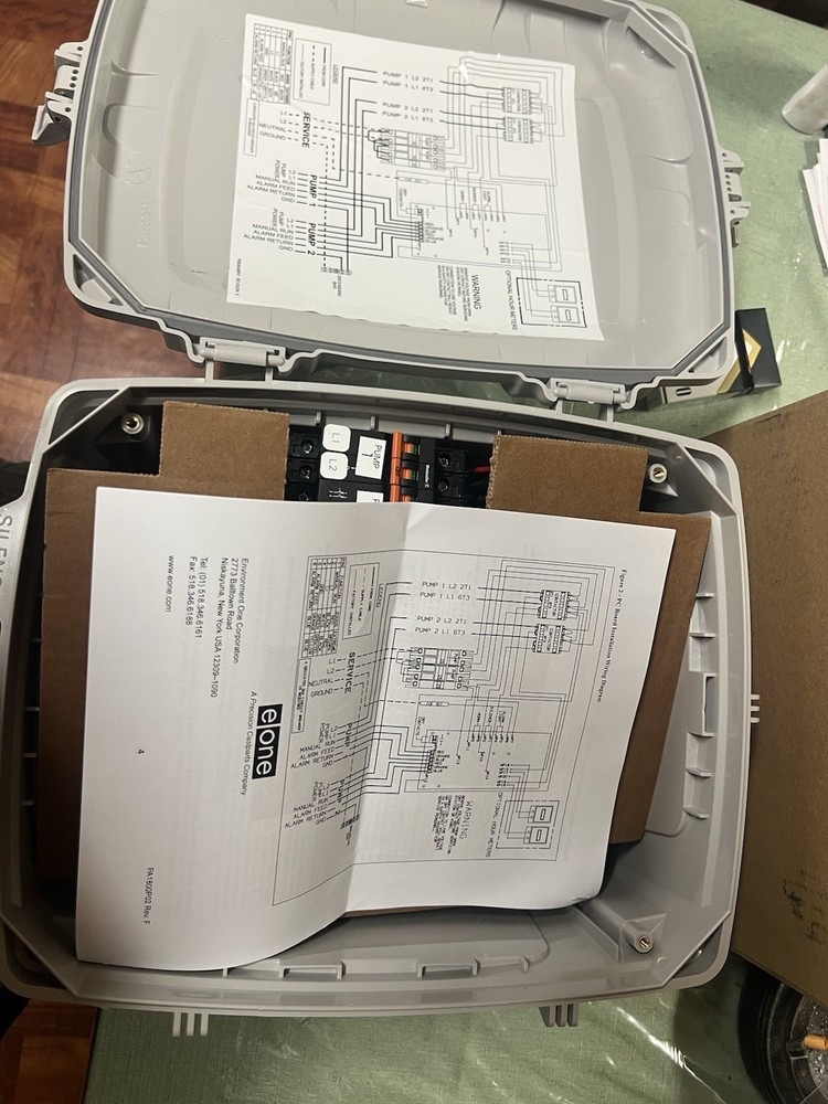 E/One Sentry Alarm Panel — Protect Plus Package for Duplex Grinder Pump Stations