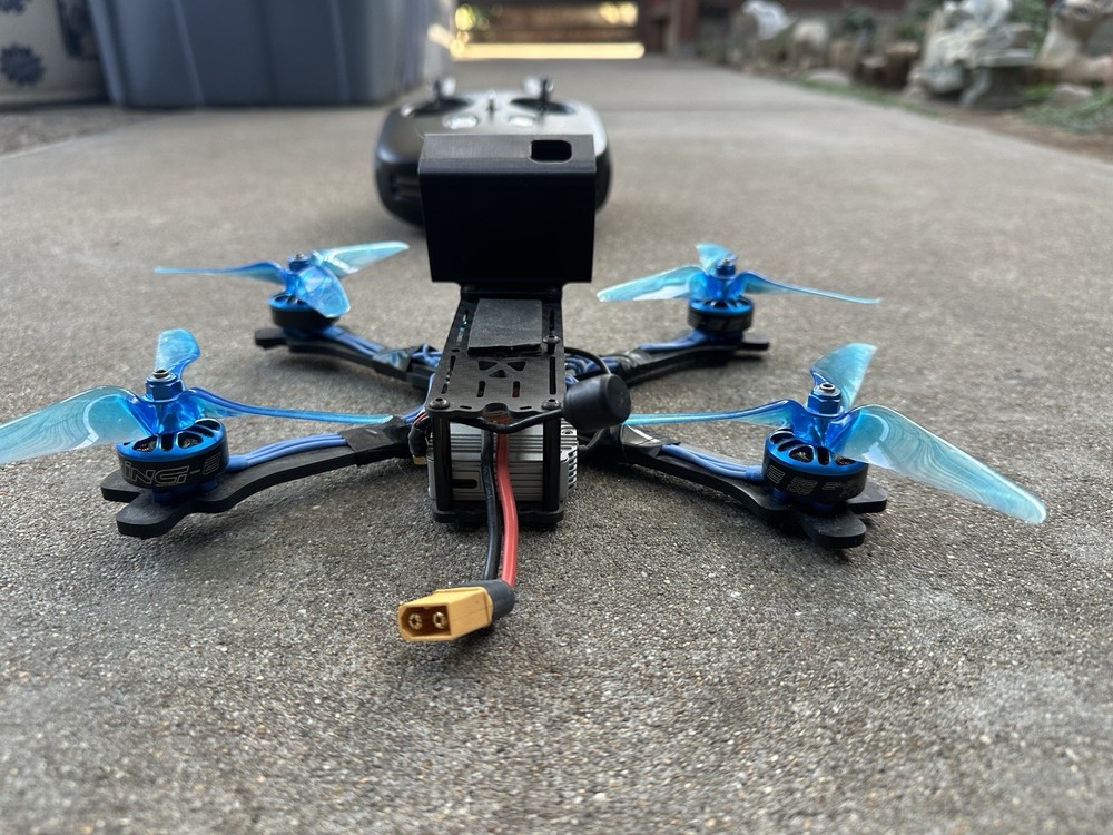 Custom Built Fpv Drone DJI FPV AIR UNIT W/ DJI Controller- UNTESTED!