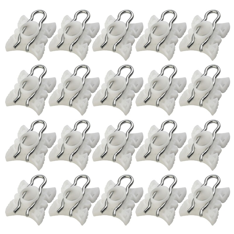 Auto Window Lift Sliding Pivots Regulator Fasteners Push Clip For E32 E34 E36