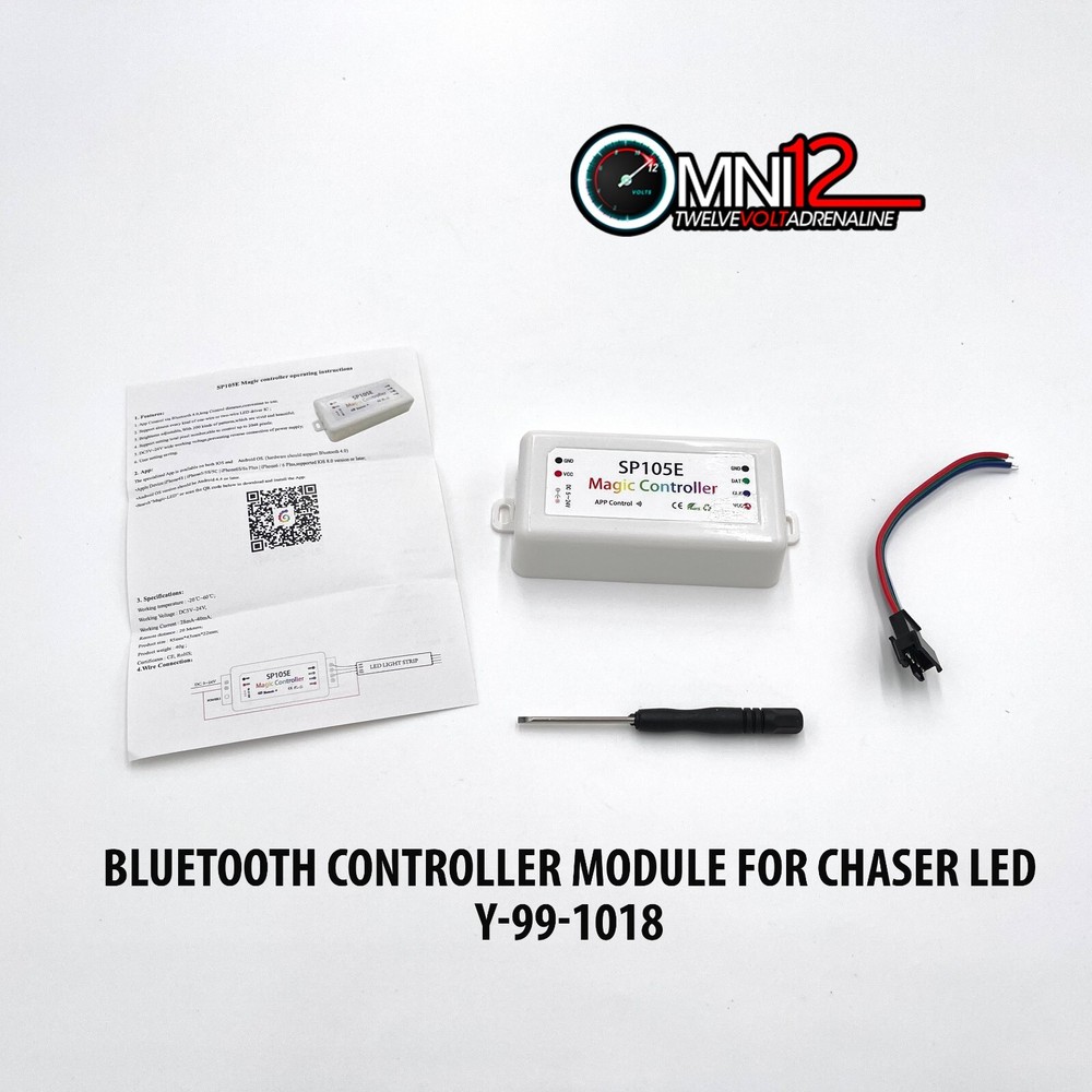 Omni12 Bluetooth Controller Module for Chaser LED