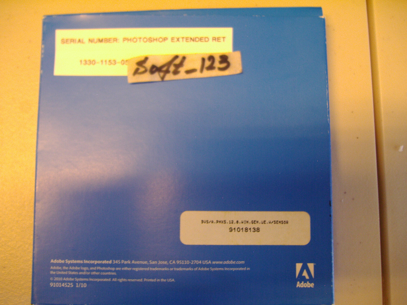 Adobe Photoshop CS5 Extended 64 & 32 bit for Windows Full Retail w/Serial Number