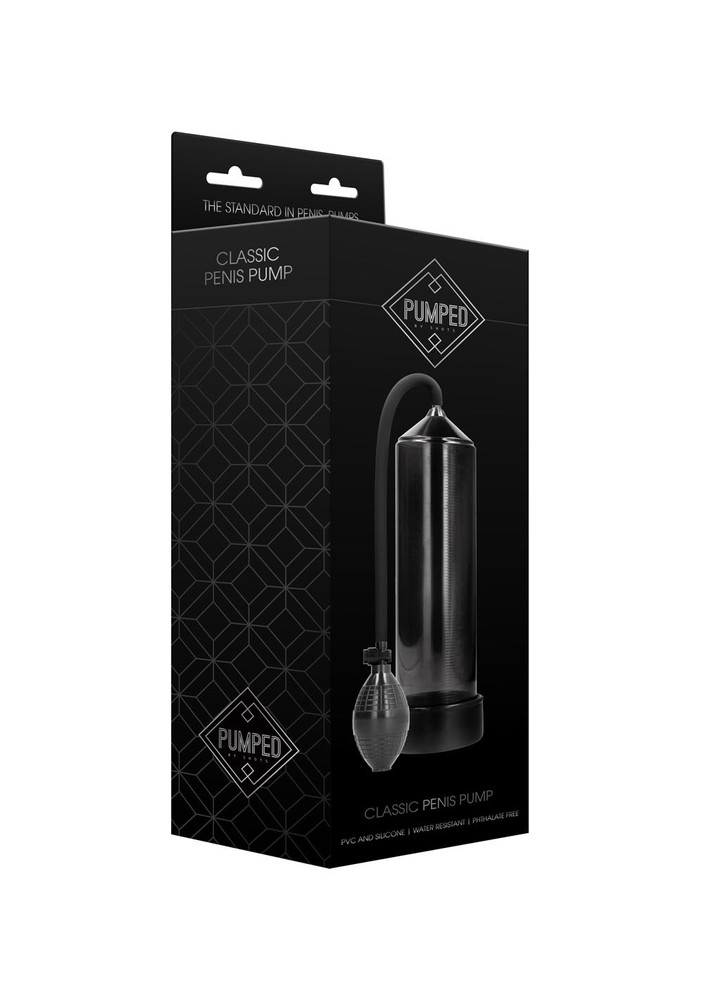Shots Classic Penis Pump Erection Enhancer Black