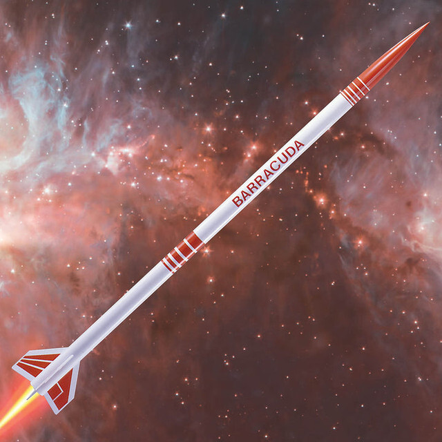 Aerotech Flying Model Rocket Kit Barracuda AER 89020