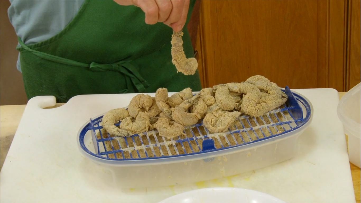 Ron Popeil's No Mess Food Coating Shaker All In One Kitchen Breader Batter Bowls