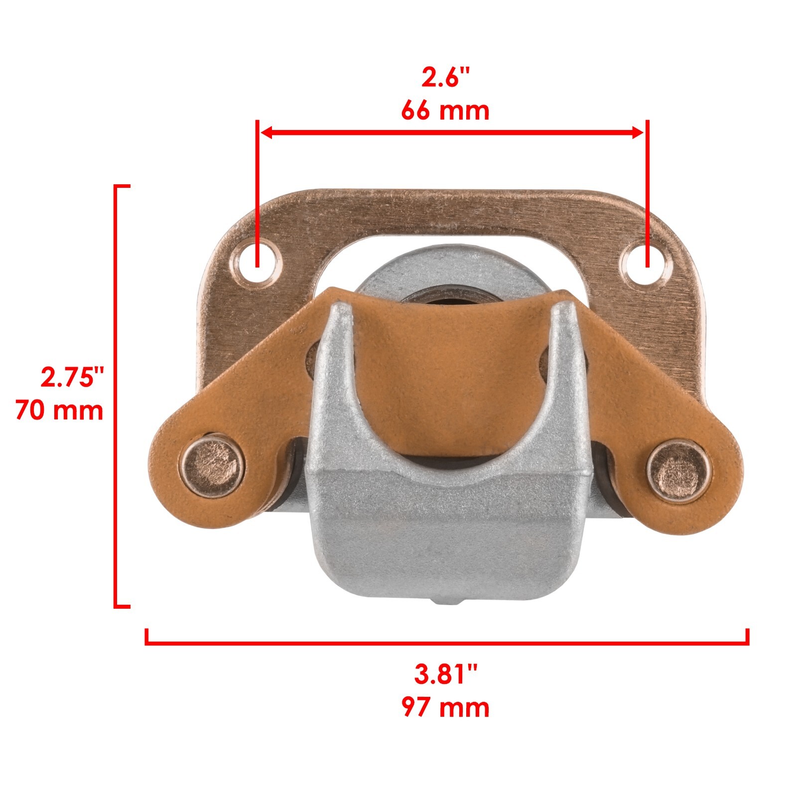 Brake Caliper w/ Pad & Line for Polaris Magnum 425 1995-1998 Front Right Left