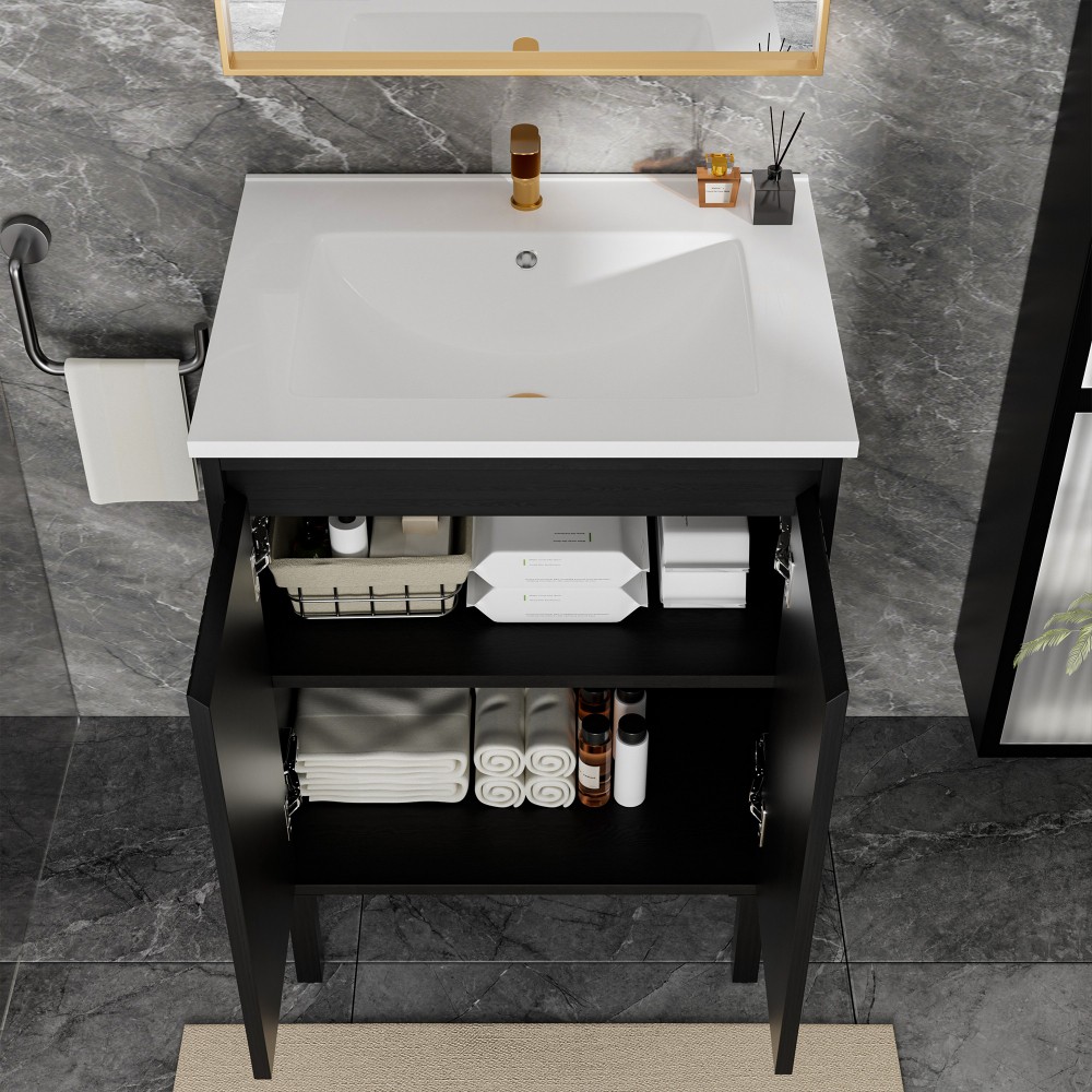 Bathroom Vanity W Sink Floor Standing Structure
