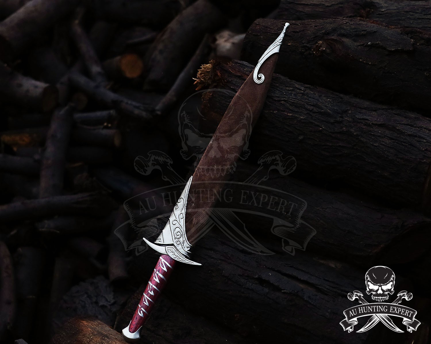 The Hobbit Lord of the Rings Frodo Baggins 22" Sting Sword, With Scabbard Sword