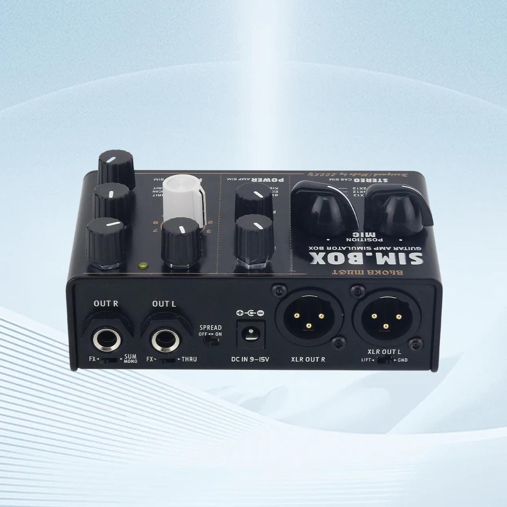 SIM BOX Electric Guitar Amp Simulator Box Cabinet Simulator Effect