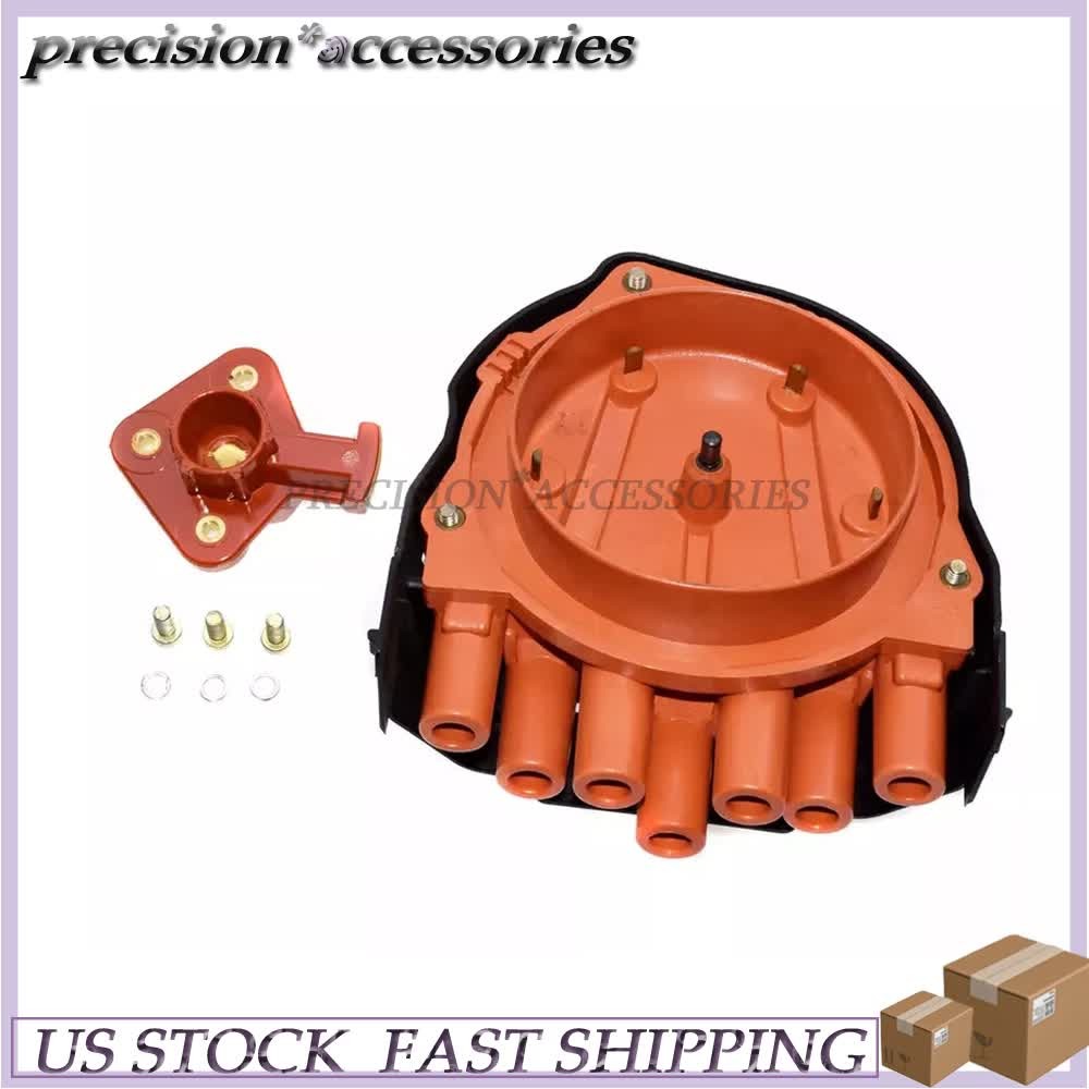 1Set Distributor Cap Rotor Kit 12111725070 Fits For BMW E23 E24 E28 E30 E31 E32