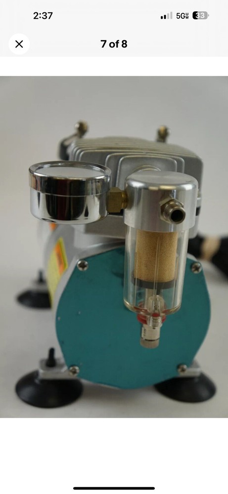 CENTRAL PNEUMATIC NO. 95630 MINI AIR COMPRESSOR