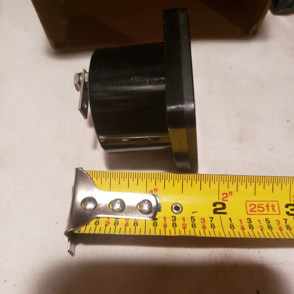 Roller Smith Dc Ampere Meter Panel Military Small