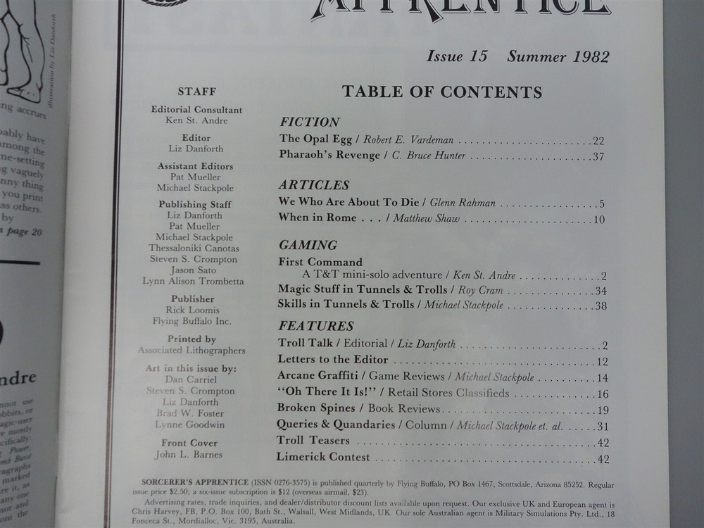 Sorcerer's Apprentice: Issue #15