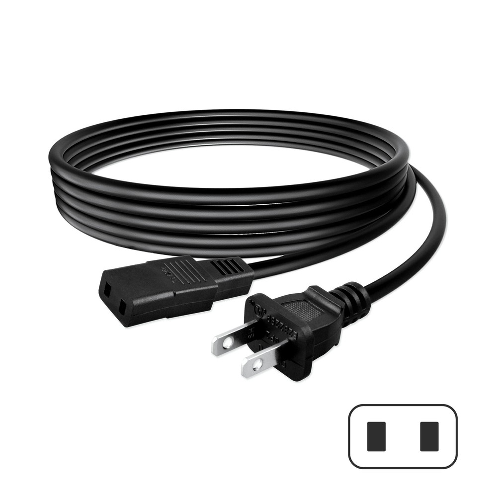 8ft AC Power Cord Cable For Roland E-10 E-20 E-30 E-70 E-86 E-96 E-660 2-Prong