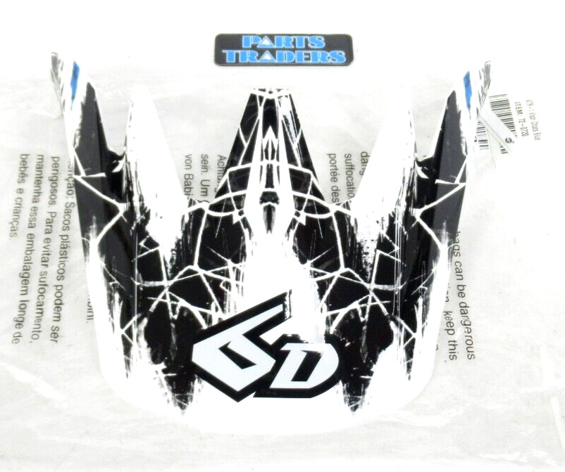 6D Helmets Replacement Visor ATR-1 Chaos Blue