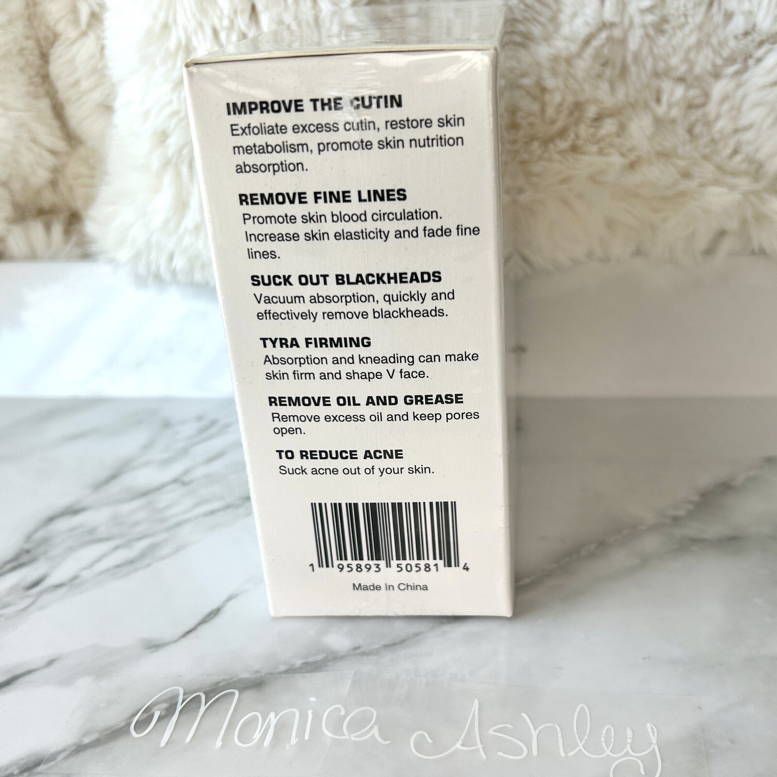 Blackhead Remover Vacuum Pore Cleaner Facial Cleansing Device 5 Heads NEW