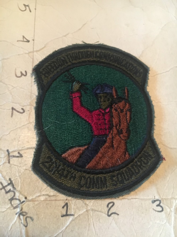USAF 2014th Communications Squadron subdued patch 9/15/25