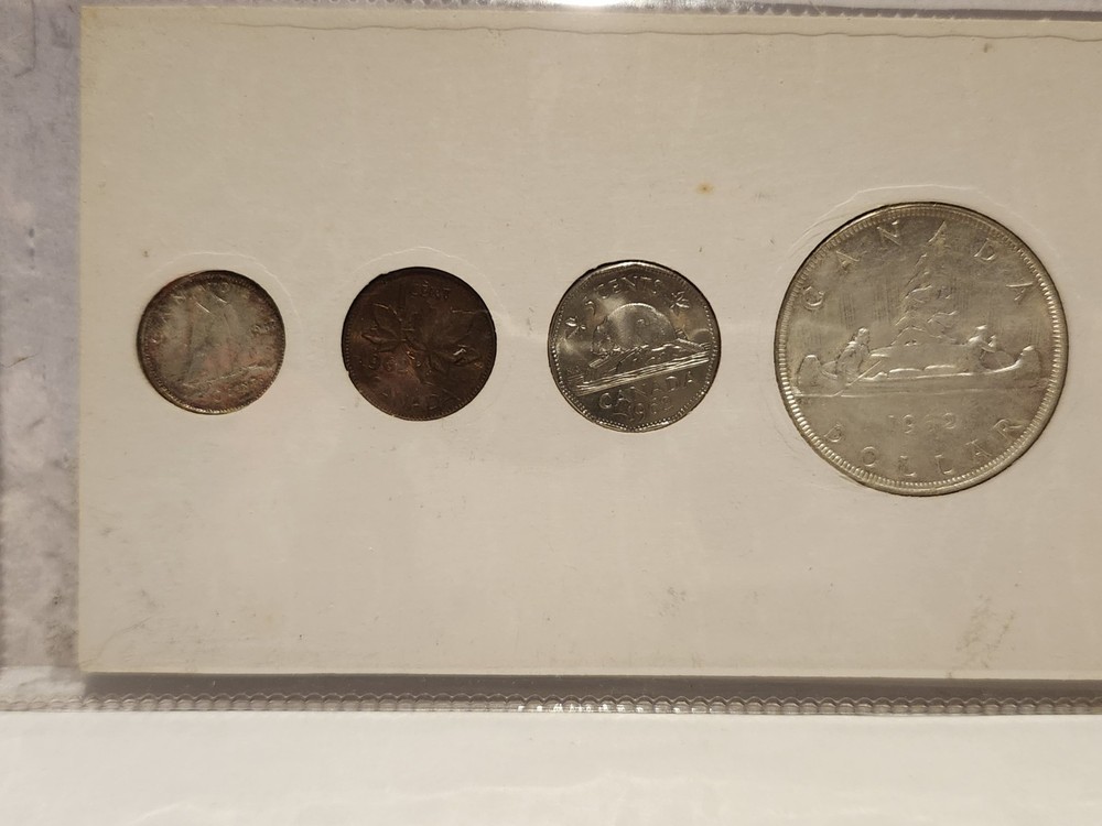 1962 CANADA SILVER COIN MINT SET