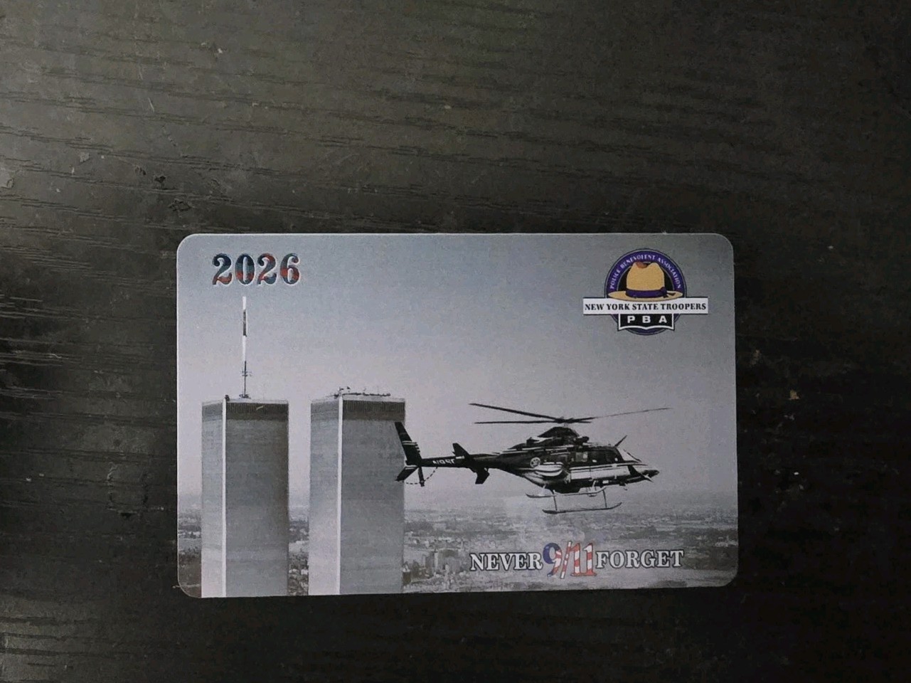 New York State Trooper Card Twenty Twenty Six. Not PBA. Genuine Mint...