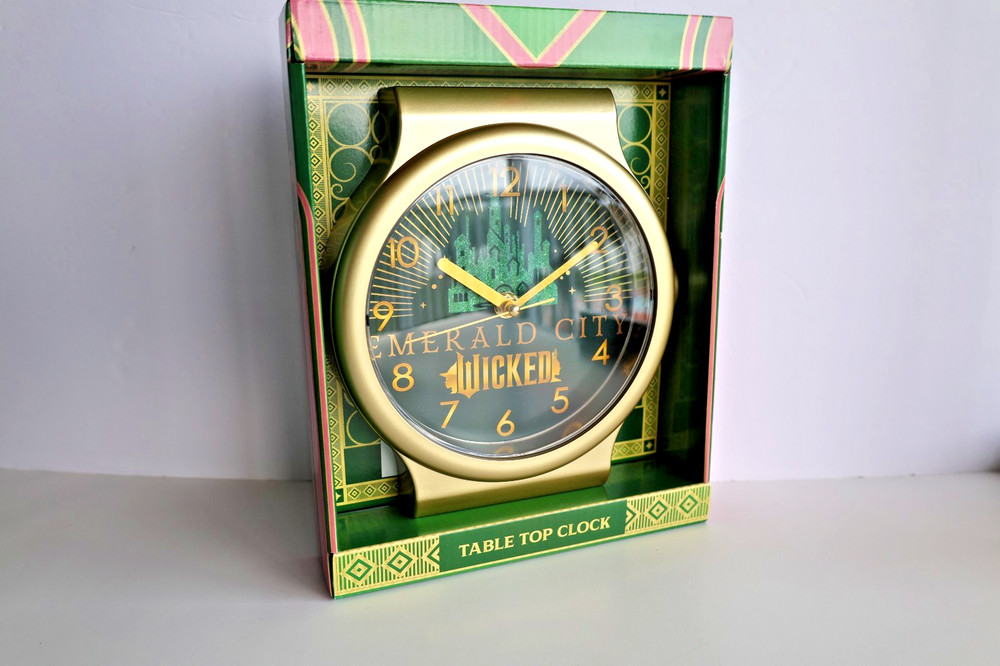 Wicked Emerald City Table Top Clock New Gift Idea