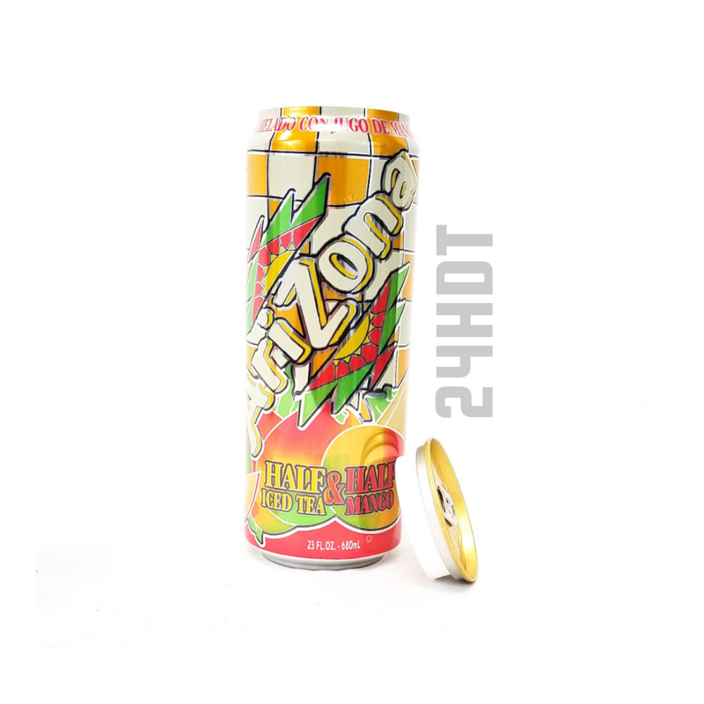 SALE Arizona Half Iced Tea & Half Mango Can Diversion Safe