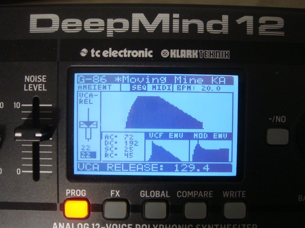 BEHRINGER DEEPMIND12 TRUE ANALOG 12-VOICE 49 KEY POLYPHONIC SYNTH -4 FX ENGINES