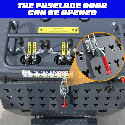 Rotation Dump Truck with B&S Engine Tracked Dumper Hydraulic Tipping Loader