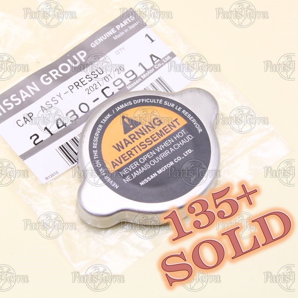 21430C991A Genuine OEM Nissan FRONTIER 370Z Infiniti M56 Q70 Radiator Filler Cap