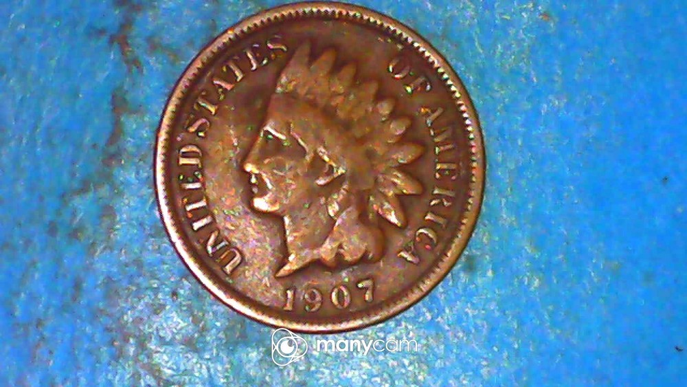 1907 INDIAN HEAD CENT GOOD CONDITION    4/6
