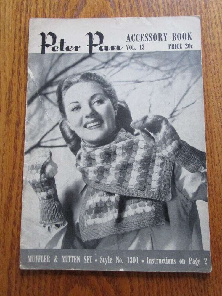 Peter Pan Publishing ~ KNIT & CROCHET ACCESSORY BOOK Vol. 13