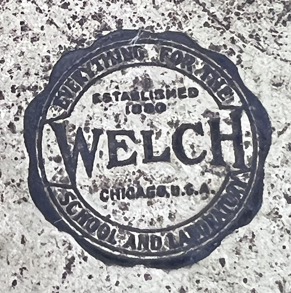 Welch LIGHT REFRACTION OPTICAL DISK SCIENTIFIC LAB INSTRUMENT